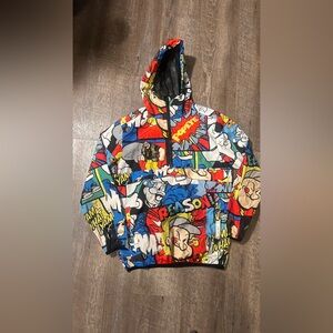 Reason Clothing Reason x Popeye Graphic Windbreaker Jacket – Multicolor – Size S